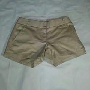 J. Crew Chino City Fit Shorts Size 0